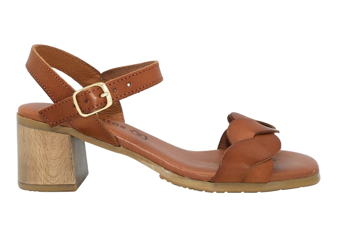 Evafruitos nu pieds sandale 3439 tan