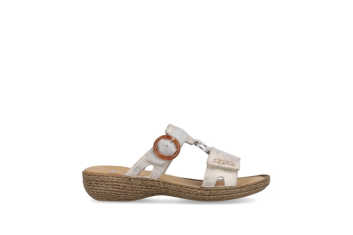 Rieker nu pieds sandale 658n4 mule or