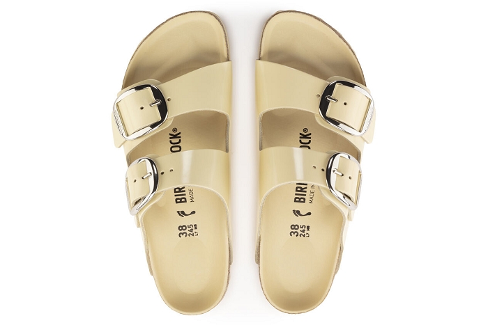 Birkenstock nu pieds sandale arizona  big buckle beige3183001_4