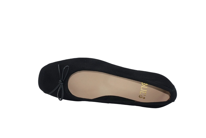 Folies ballerines amarre velours noir3192301_3