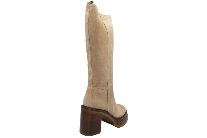 Alpe boots bottines 2681 botte vel beige3193501_4