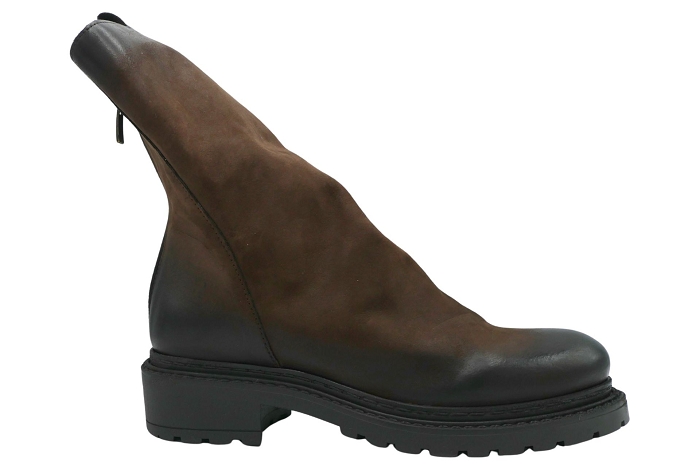 Metisse boots bottines ma 05 boots zip buck marron