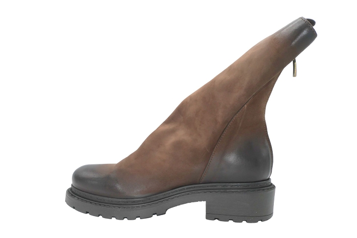 Metisse boots bottines ma 05 boots zip buck marron3197401_2