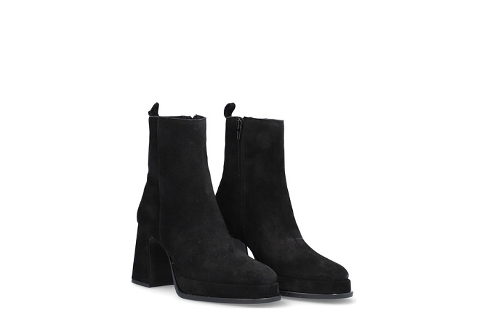 Alpe boots bottines 2749 velours noir3197501_2