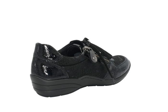 Remonte baskets r7637 vernis noir3201501_3