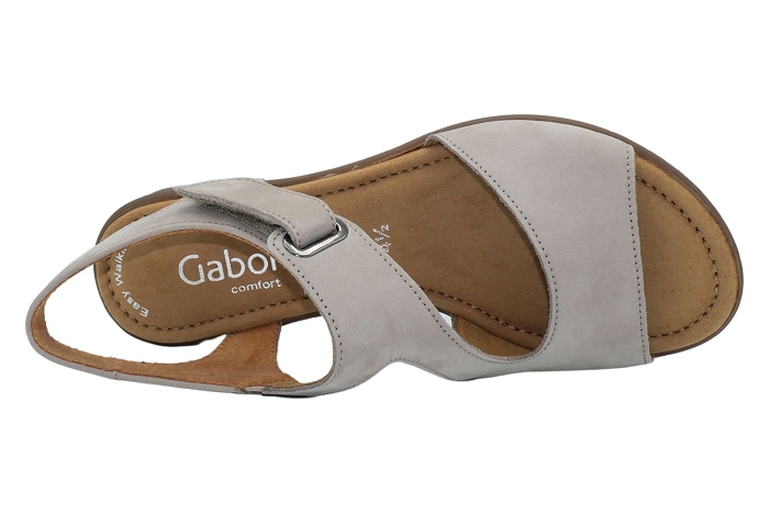 Gabor nu pieds sandale 46063 taupe3202601_4