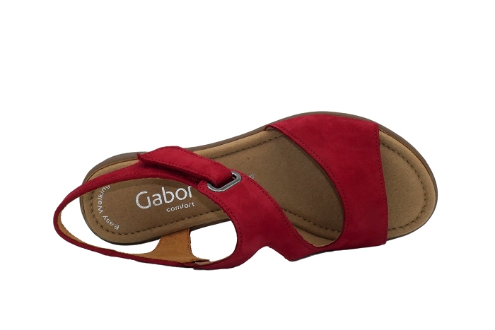 Gabor nu pieds sandale 46063 rouge3202701_4