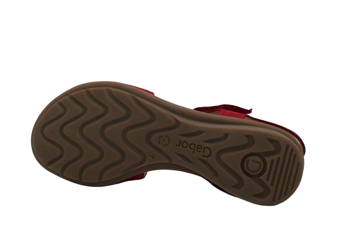Gabor nu pieds sandale 46063 rouge3202701_5