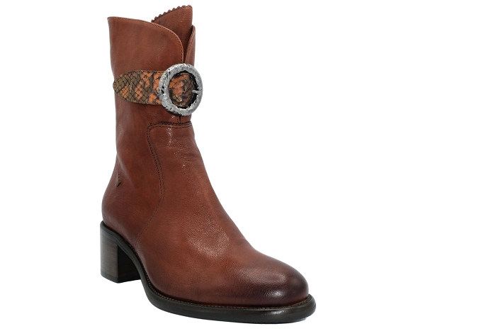 Rosemetal boots bottines rosureux boots cognac3204401_4