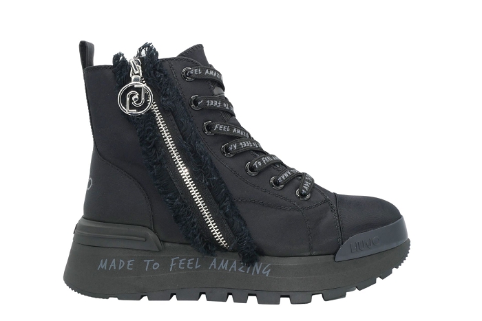 Liu jo bottines amazing 21 mid noir