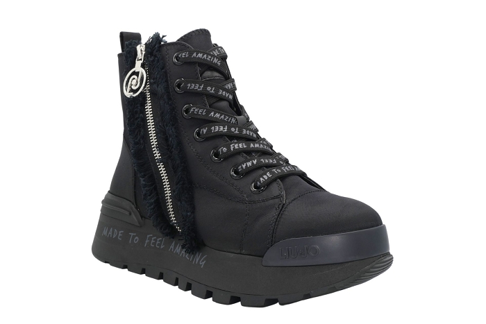 Liu jo bottines amazing 21 mid noir3205201_5