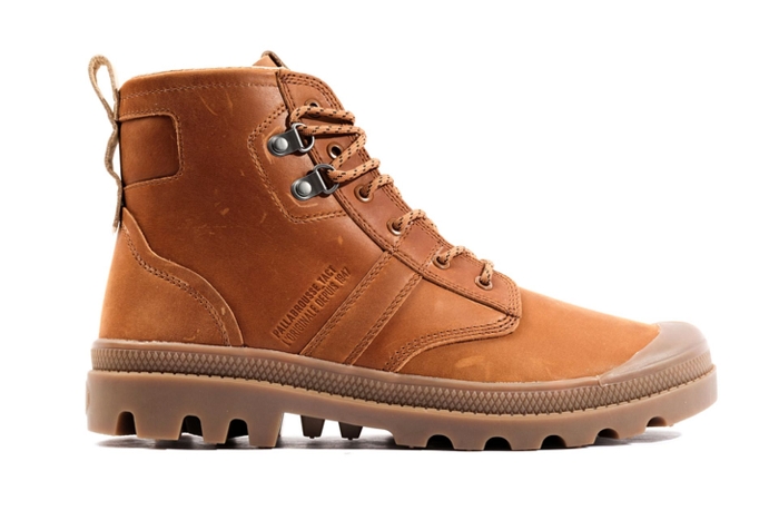 Palladium boots bottines pallabrousse cuffwp cognac