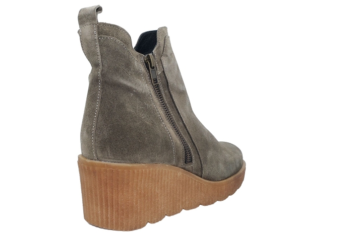 Yokono boots bottines madona boots comp gris taupe3209001_4