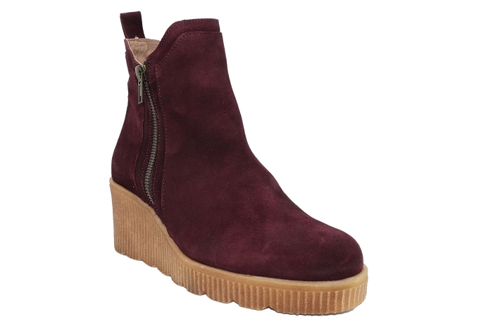 Yokono boots bottines madona boots comp bordeaux3209201_3