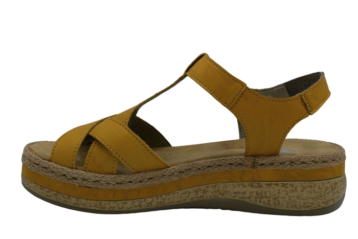 Rieker nu pieds sandale v0919 jaune3214801_2