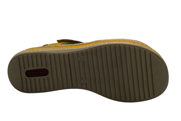 Rieker nu pieds sandale v0919 jaune3214801_5