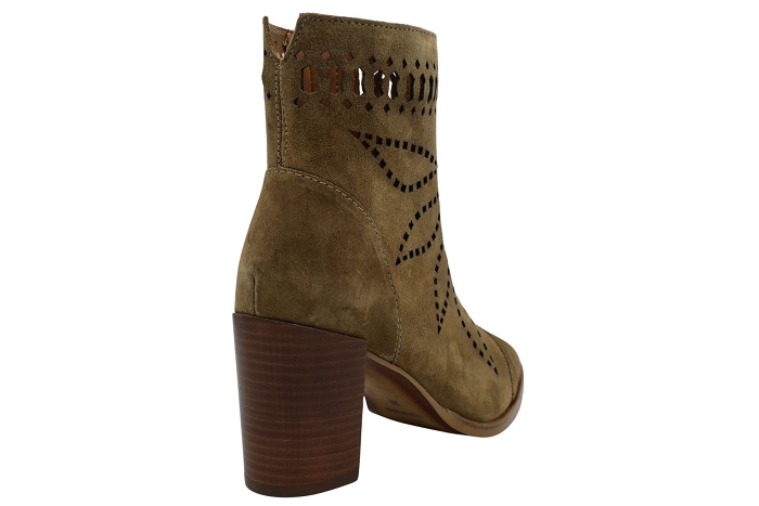 Alpe boots bottines 5031boots vel taupe3219401_4