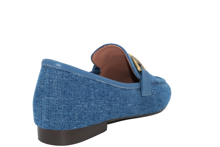 Bibilou mocassin 582z67 toile navy3223301_4