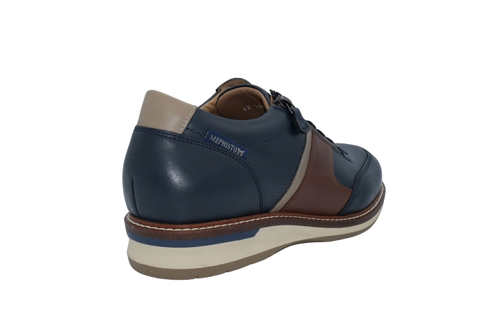 Mephisto derby fabian navy bleu marron3224601_3