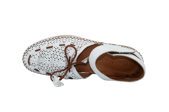 Coco et abricot mocassin sabal blanc antic3226701_5