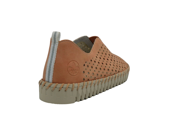 Rieker mocassin n1963moc saumon3228201_3