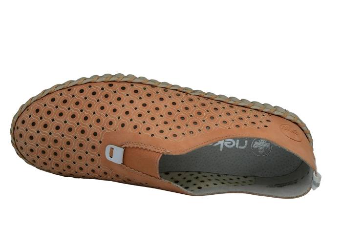 Rieker mocassin n1963moc saumon3228201_4