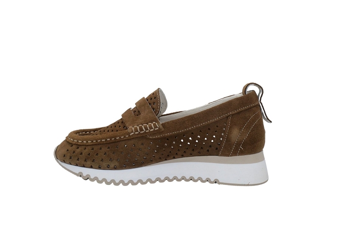 Coco et abricot mocassin esperausse buck marron3229701_2