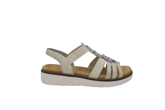 Remonte nu pieds sandale d2073 sand or