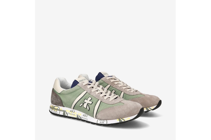 Premiata baskets lucy 6602 vert gris vert3231901_4