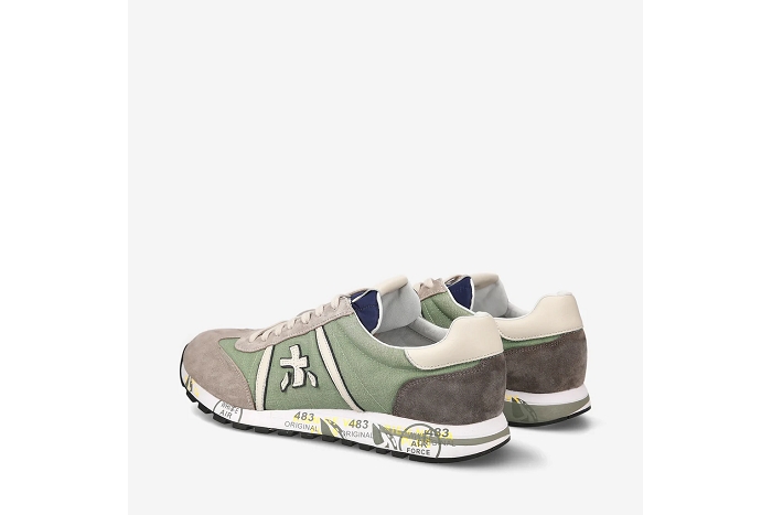 Premiata baskets lucy 6602 vert gris vert3231901_5