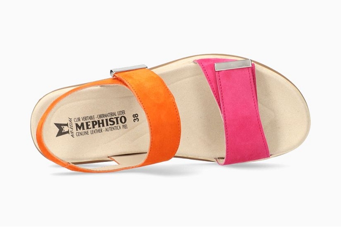 Mephisto nu pieds sandale dominica fushia fushia3235201_2