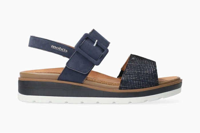 Mephisto nu pieds sandale melysa 43645 bleu navy