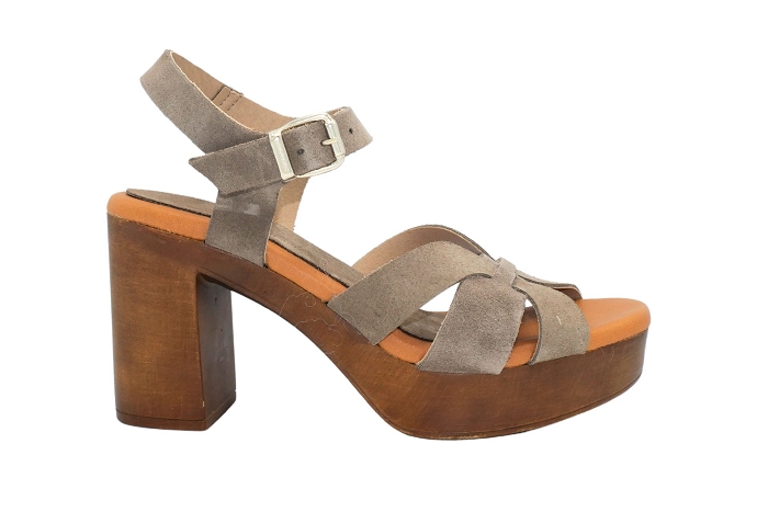 Coco et abricot derby combas sand taupe