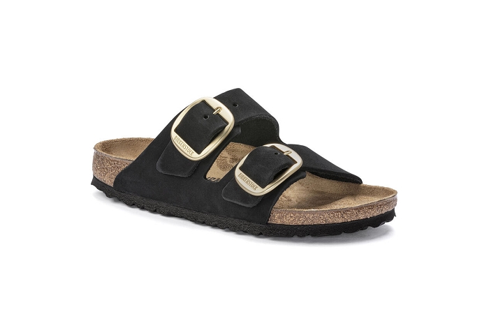 Birkenstock nu pieds sandale arizona  big buckle1023290 noir or3240301_2