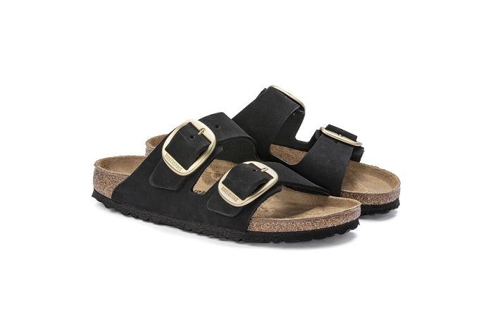Birkenstock nu pieds sandale arizona  big buckle1023290 noir or3240301_3