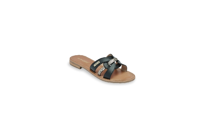 Les tropeziennes nu pieds sandale hamsuko mule noir3241701_2