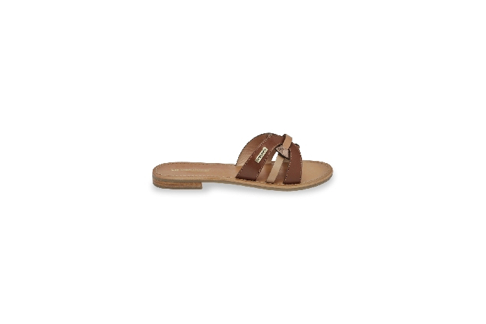 Les tropeziennes nu pieds sandale hamsuko mule tan