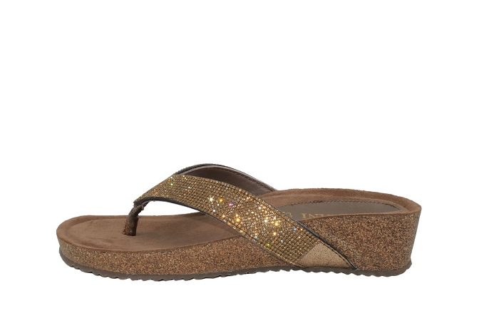 Lanzamani nu pieds sandale 75809 mule bronze3242701_2