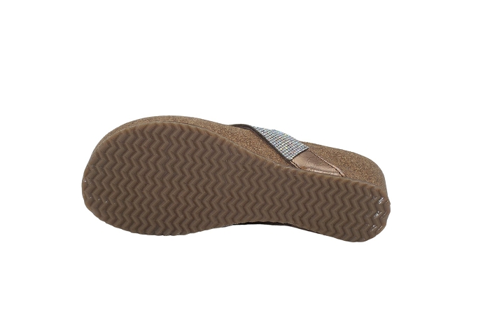 Lanzamani nu pieds sandale 75809 mule argent3242801_6