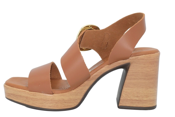 Ohmysandals nu pieds sandale 5395 cognac3244101_2