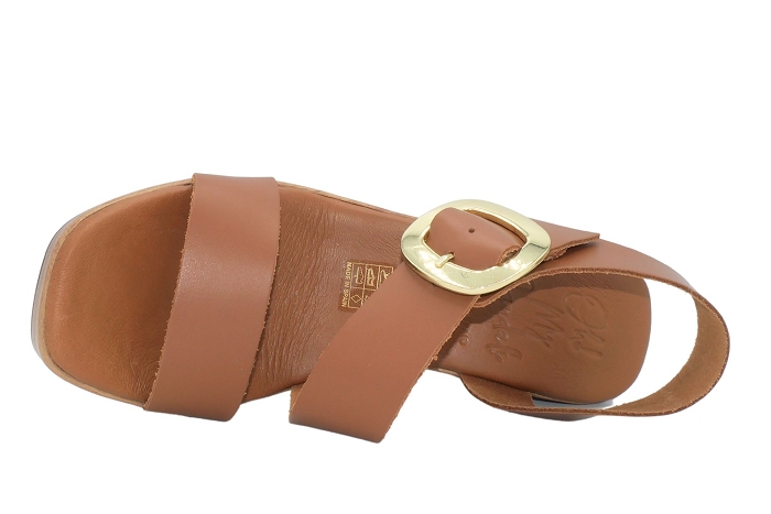 Ohmysandals nu pieds sandale 5395 cognac3244101_4