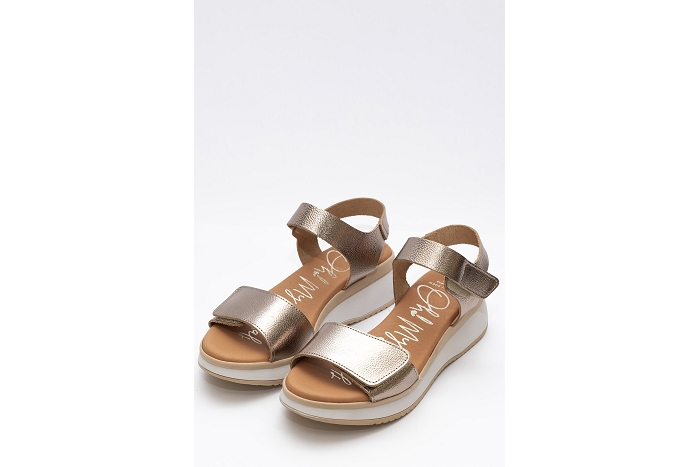 Ohmysandals nu pieds sandale 5411 bronze3244401_2