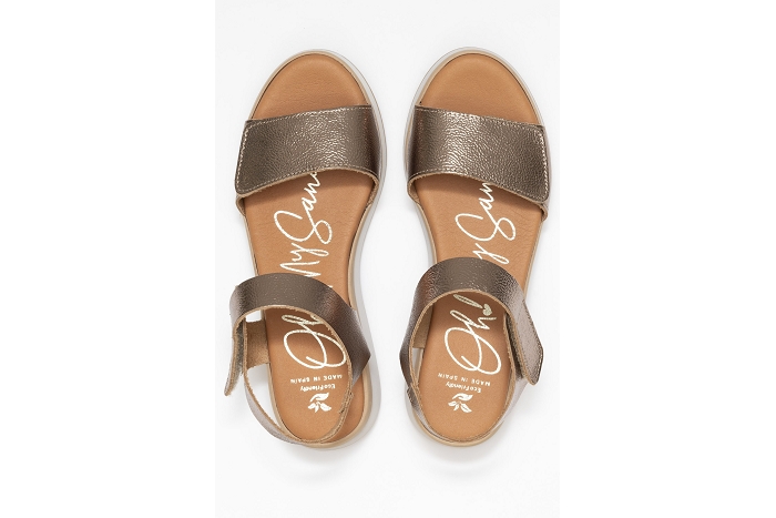 Ohmysandals nu pieds sandale 5411 bronze3244401_3