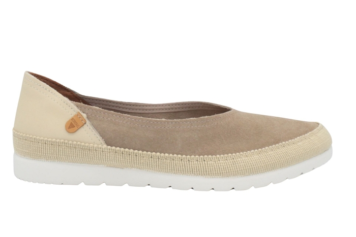 Verbenas ballerines noellia  bal taupe