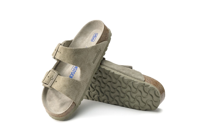 Birkenstock nu pieds sandale arizona faded kaki 1019088 kaki3247601_2