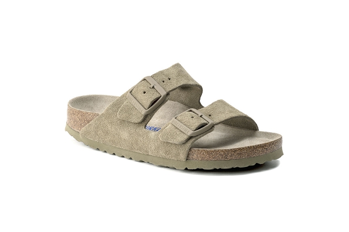 Birkenstock nu pieds sandale arizona faded kaki 1019088 kaki3247601_4