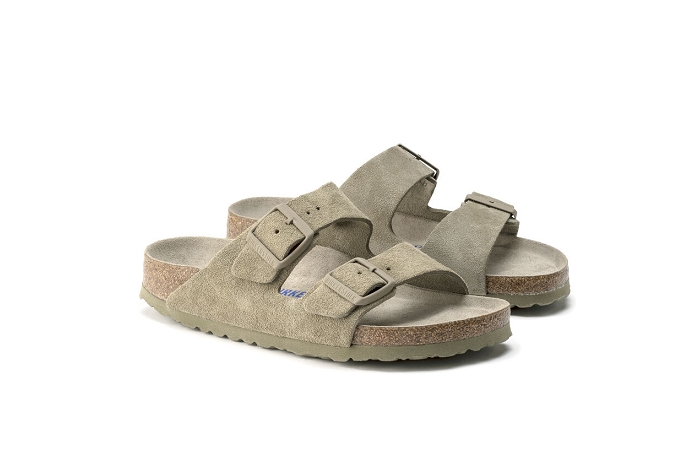Birkenstock nu pieds sandale arizona faded kaki 1019088 kaki3247601_5