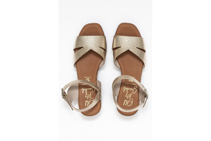 Ohmysandals nu pieds sandale 5381 champagne champagne3247901_3