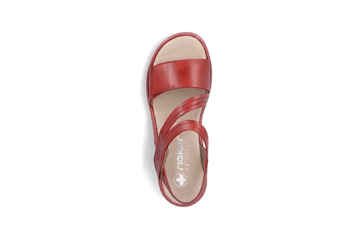 Rieker nu pieds sandale 64964 rouge3249201_3