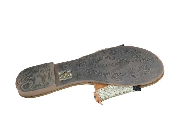 Lazamani nu pieds sandale 33786 noir or3252401_5